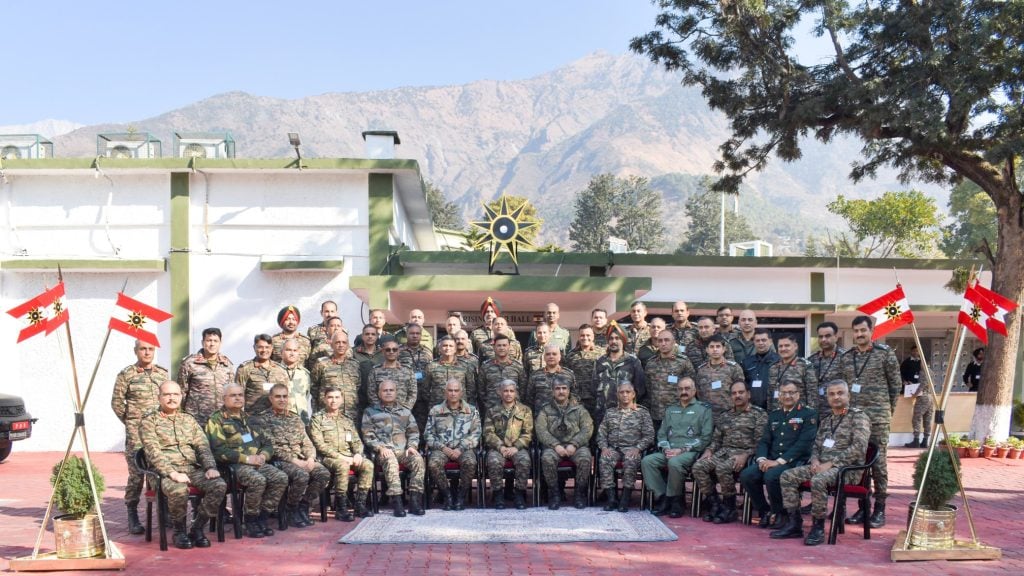 Lieutenant General Manoj Kumar Katiyar Reviews Rising Star Corps