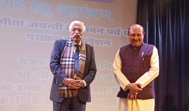 Major General GD Bakshi Criticizes Caste Politics and Advocates for Economic-Based Reservation at Jabalpur Event