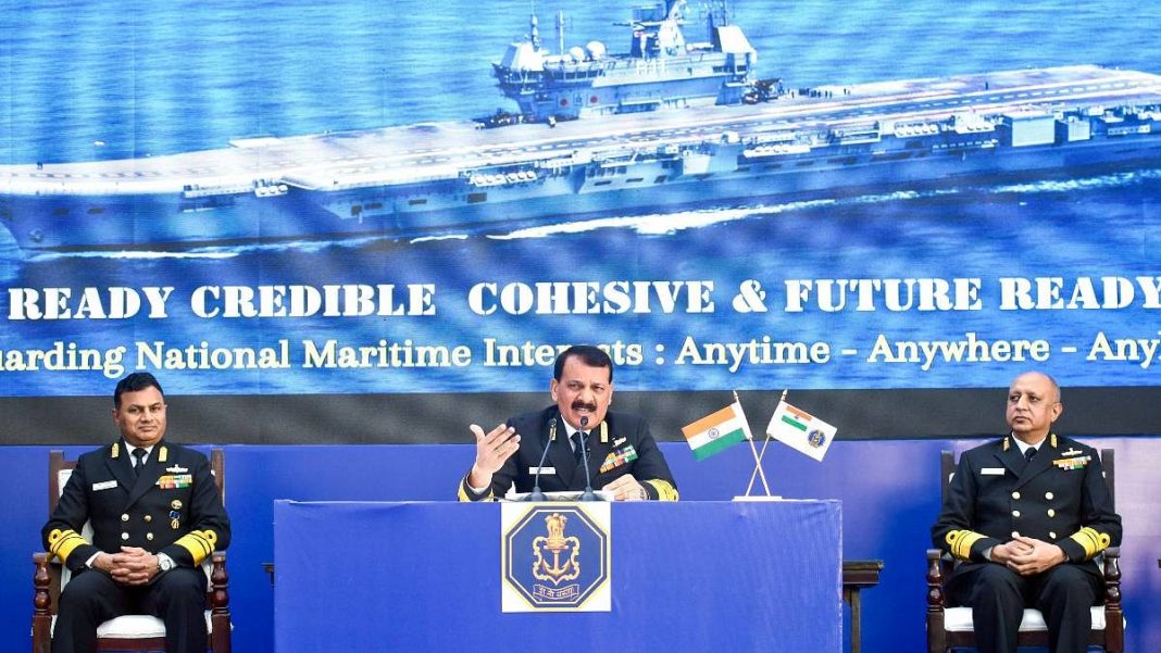 Navy Chief Critiques Pakistan's Naval Expansion with Chinese Support, Adjusts Indian Navy Strategy