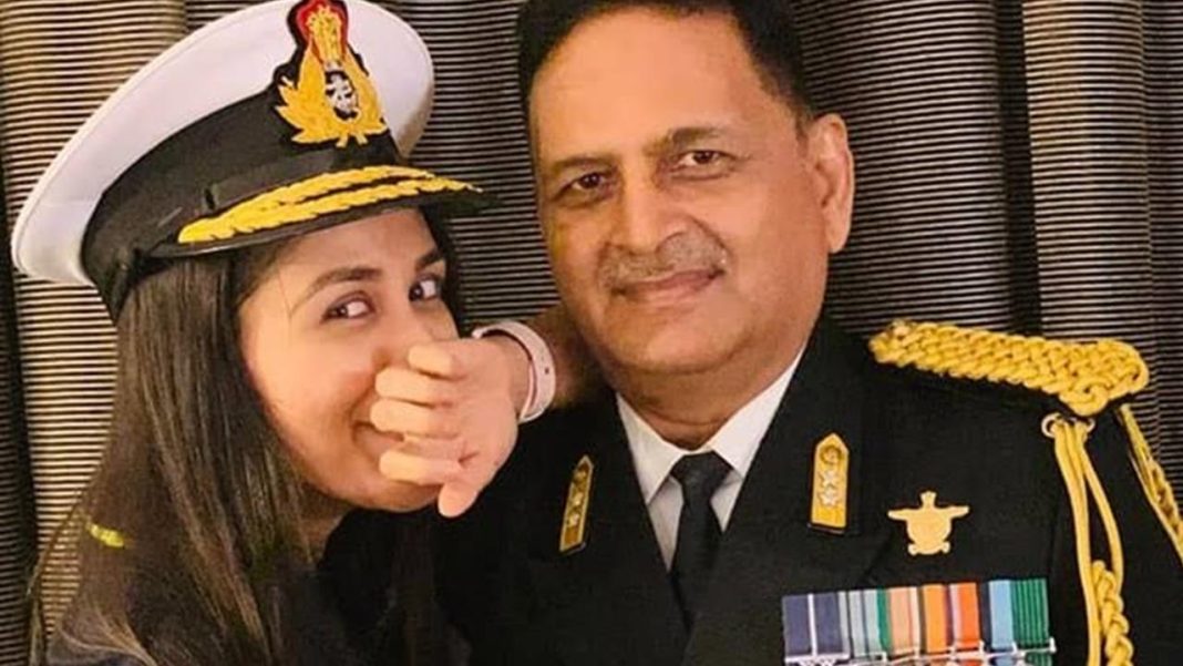 Nikita Dutta Honors Indian Navy and Her Father on National Navy Day