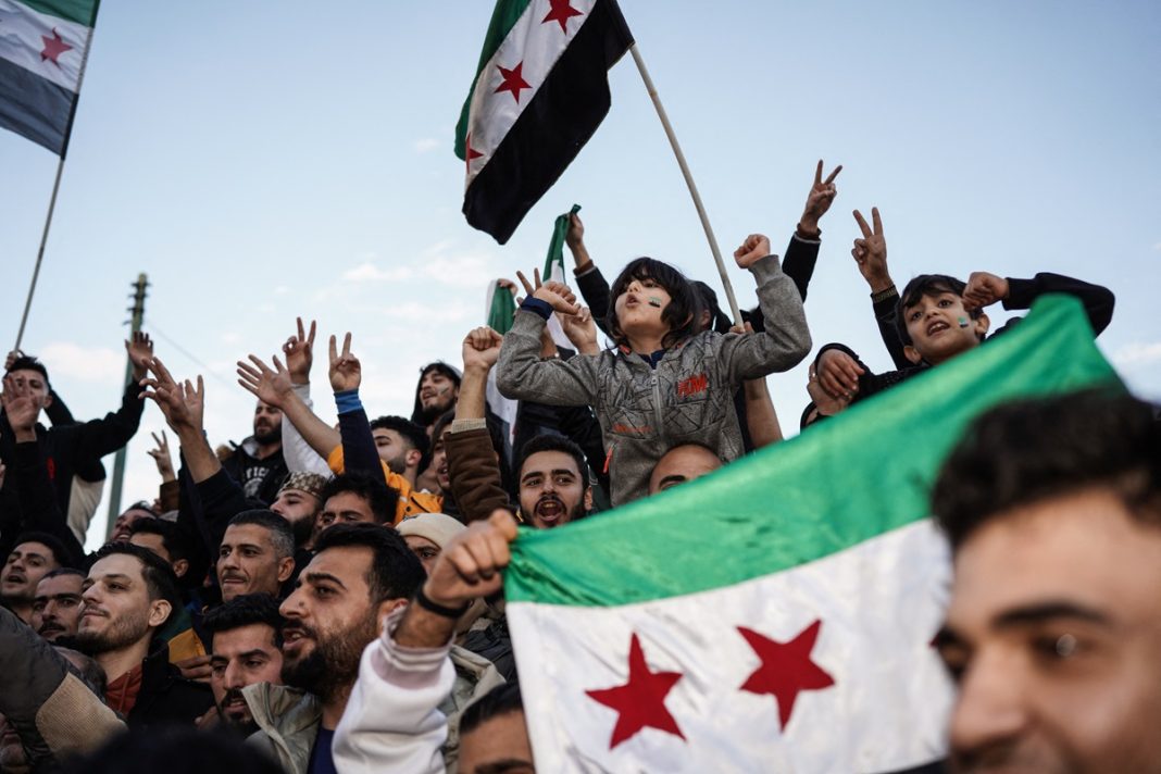 Opposition Flag Raised at Syrian Embassy in Moscow Amidst Assad's Flight