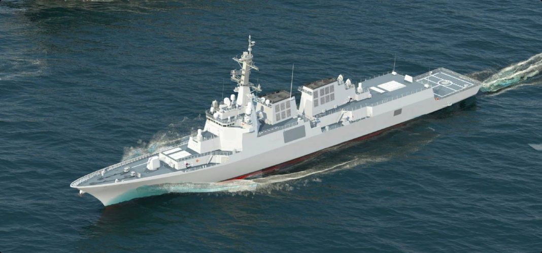 ROK Navy Receives Delivery of New Aegis Destroyer 'Jeongjo the Great'