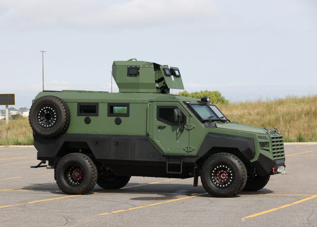 Roshel Unveils Senator Medical Evacuation Ambulance Variant of MRAP Vehicle