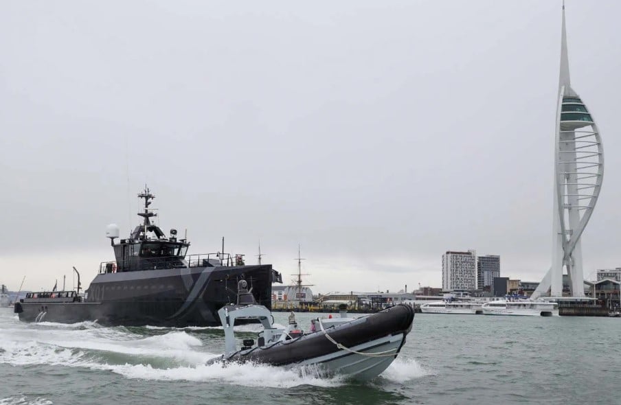 Royal Navy Conducts First Autonomous Navigation Trials for Rigid-Inflatable Craft in UK Waters