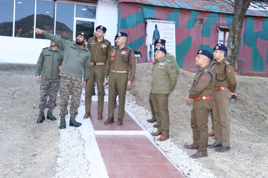 DGP J&K Nalin Prabhat Conducts Strategic Security Review in Doda