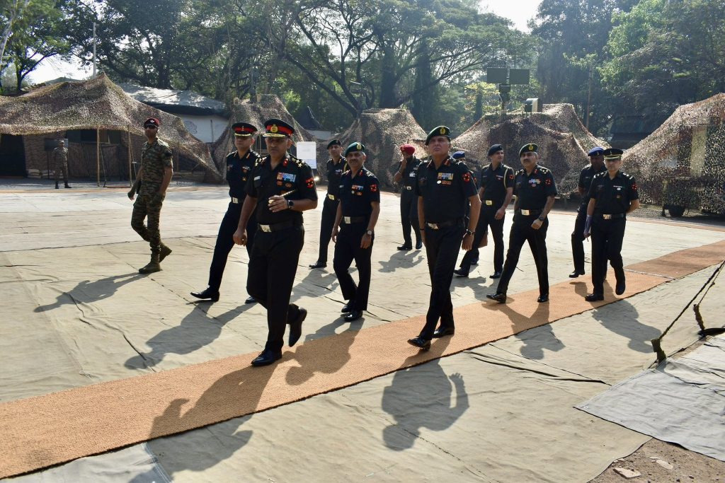 Lt Gen Dhiraj Seth Visits Trinetra Brigade 3