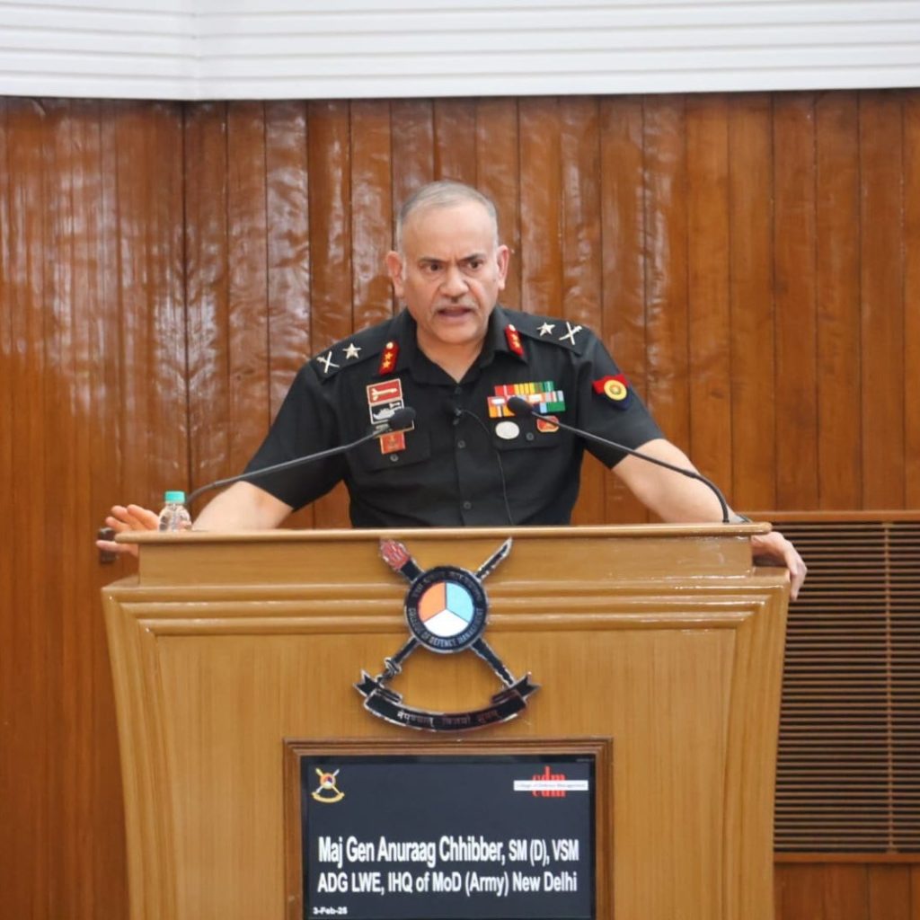 Major General Anurag Chhibber