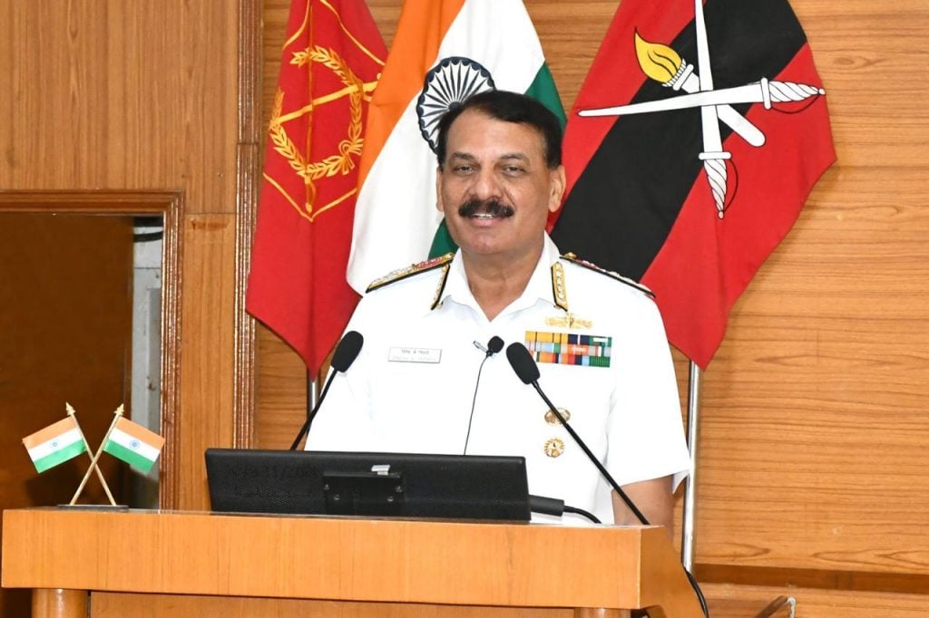 Admiral Dinesh K Tripathi Emphasizes Integration and Self-Reliance at Joint Operations Capability Assessment Program