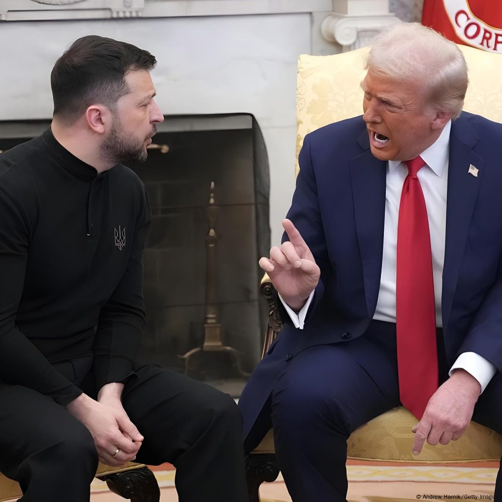 Zelensky vs Trump Fight